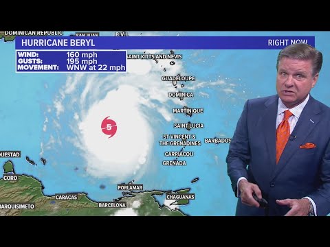 DFW Weather: Hurricane Beryl develops into Cat 5, triple-digits here to stay in North Texas