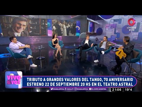 Silvio Soldán, Guillermo Fernández y Diego Romay hablaron sobre el nuevo espectáculo de tango