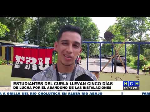 Estudiantes del CURLA llevan cinco días de lucha por el abandono de las instalaciones