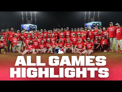 Highlights from ALL GAMES on 9/15! (Phillies clinch NL East, Yesavage shines in debut & MORE!)