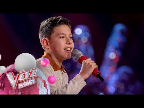 Lorenzo canta 'Vivir así es así, es morir de amor' - Audiciones a ciegas | La Voz Kids Colombia 2024