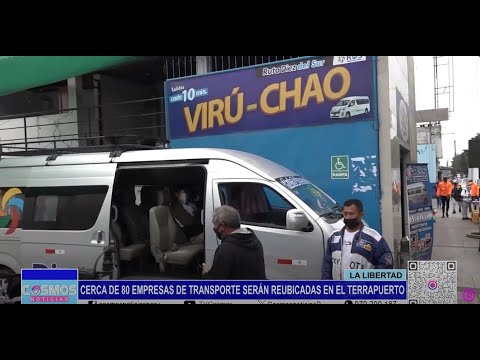 La Libertad: cerca de 80 empresas de transporte serán reubicadas en el Terrapuerto