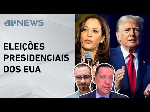 Campanhas de Trump e Kamala entram na reta final; Neitzke e Trindade analisam