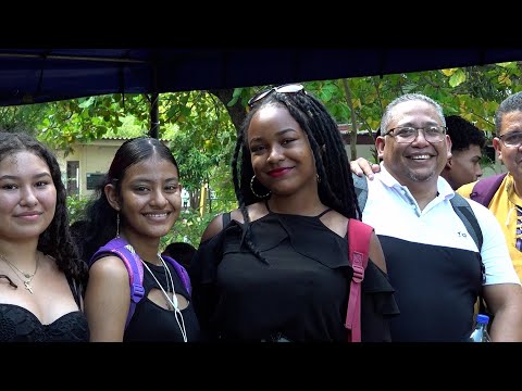 Estudiantes de la UNAN-Managua celebran victorias del Caribe