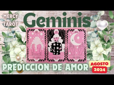 Geminis ? QUE TRAERÁ AGOSTO PARA MI EN EL AMOR?  #geminis #tarot #hoy