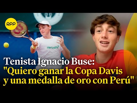 Ignacio Buse: Una joven promesa del tenis peruano en la Copa Davis