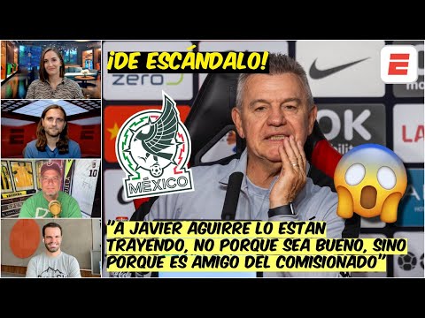 MÁS DE LO MISMO. Javier Aguirre va a encontrar LOS MISMOS PROBLEMAS del Jimmy Lozano | Exclusivos