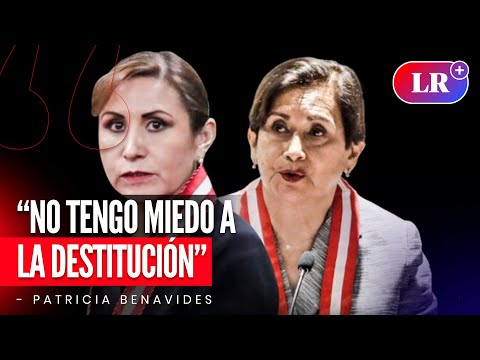 Patricia Benavides sobre informe de Inés Tello: “No tengo miedo a la destitución” | #LR