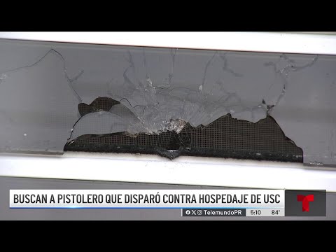 Enmascarado dispara contra hospedaje de atletas de la Universidad del Sagrado Corazón