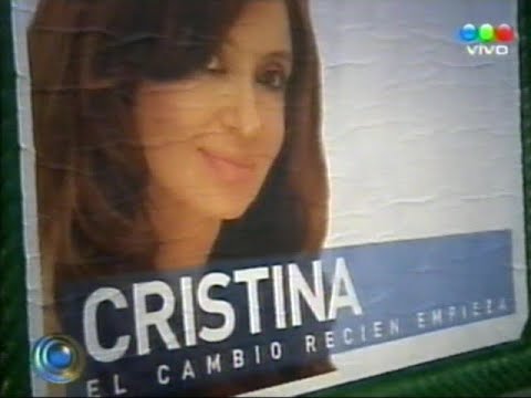 DiFilm - Cristina Fernández de Kirchner candidata a Presidenta 2007