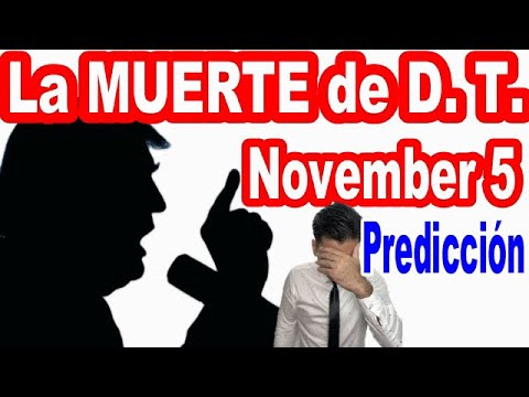 PREDICCION NOVEMBER 5 2024 LA FECHA DE LA MUERTE #eleccionesestadosunidos #tarotnoviembre2024