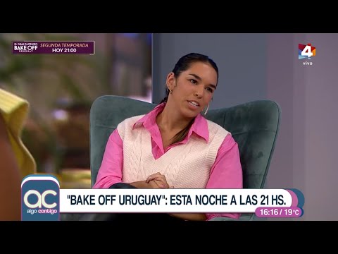 Camila, la pastelera estrella de Bake Off Uruguay, sorprendió al panel con alfajores de salchichón