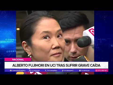 Nacional: Alberto Fujimori en UCI tras sufrir grave caída