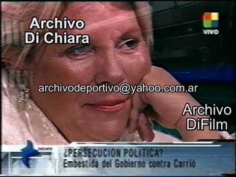 Mariano Grondona entrevista a Elisa Carrio y a Ruben Giustiniani 2007 V-02577 DiFilm