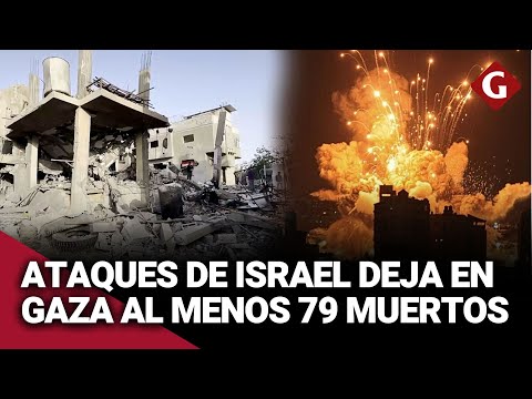 MINISTERIO de SANIDAD de GAZA reporta 79 víctimas y 86 heridos tras BOMBARDEOS de ISRAEL | Gestión