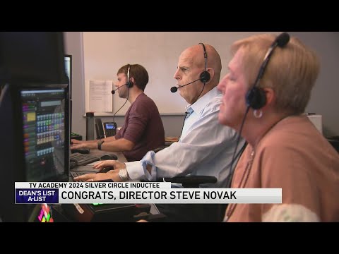 WGN Director Steve Novak 2024 Silver Circle inductee