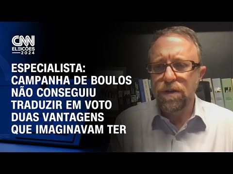 Especialista: Campanha de Boulos não conseguiu traduzir em voto duas vantagens que imaginavam ter|WW