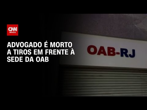 Advogado é morto a tiros em frente à sede da OAB | CNN PRIME TIME