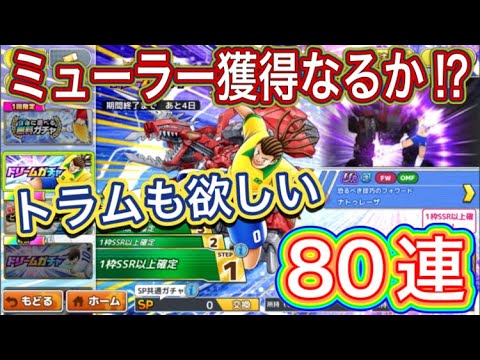 たたかえドリームチーム第1,495話 ミューラー狙って少しだけ。ゾイドガチャ80連。