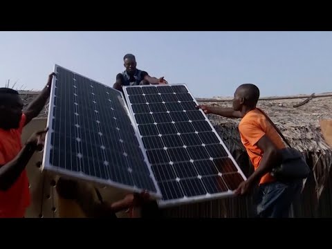 Coronavirus | En África están usando energía solar para conservar las vacunas