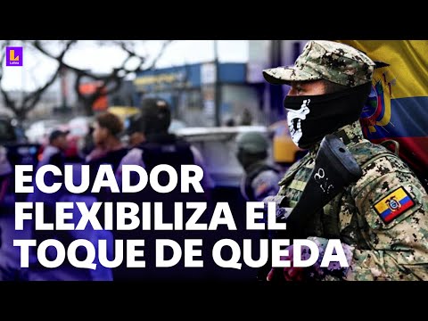 Toque de queda en Ecuador: ¿De qué trata la 'semaforización' anunciado por Daniel Noboa?