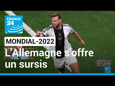 Mondial-2022 : L'Allemagne s'offre un sursis et garde espoir • FRANCE 24