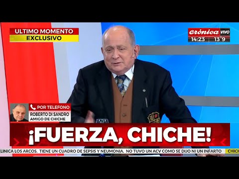 Roberto Di Sandro: Estoy conmovido por la noticia de Chiche