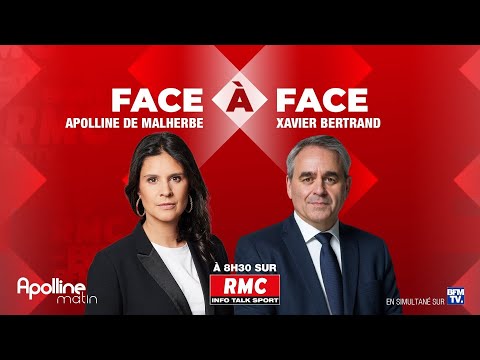DIRECT - L'intégrale de l'interview de Xavier Bertrand, président LR de la région Hauts-de-Fran...
