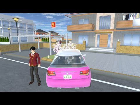 สอนขับรถโดยไม่ชนคนในเกมซากุระ