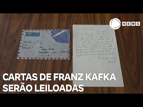 Cartas sobre bloqueio criativo de Franz Kafka serão leiloadas