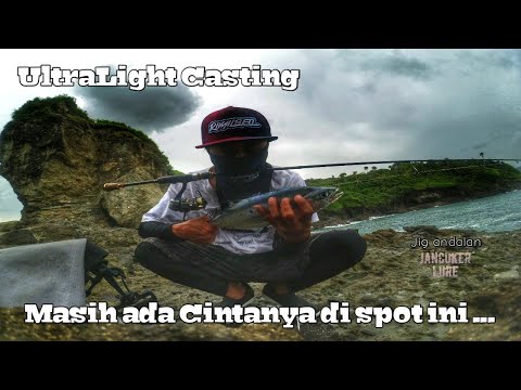 Mancing di Pantai Selatan Jember ‼️full Casting aman dari keboncosan .. Tak Semudah mancing mania