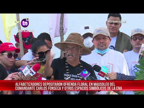 Ejército Popular de Alfabetización conmemoró el 40 aniversario de la CNA - Nicaragua