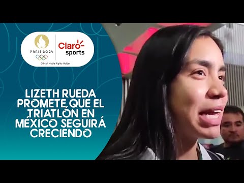 Lizeth Rueda promete que el triatlón en México seguirá creciendo