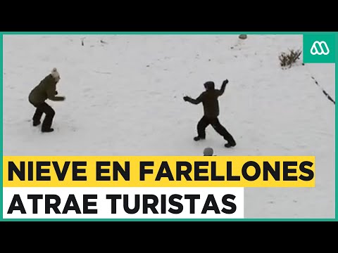 Nevadas en Chile: Farellones se llena de nieve y atrae turistas en la Región Metropolitana