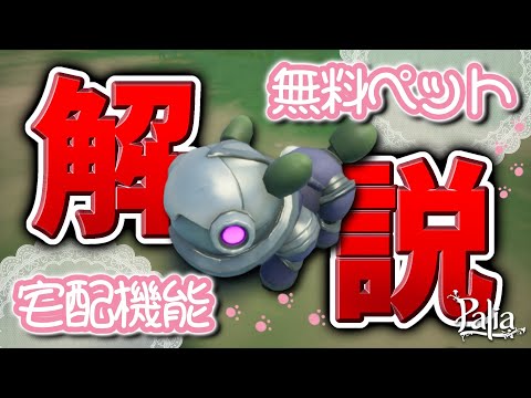 【パリア】無料ペット＆宅配機能の入手方法と使い方についてお話します【Palia解説】