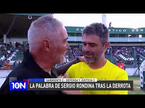 Sarmiento perdió un partido increíble. Lo ganaba 2 a 0 y Defensa y Justicia se lo dio vuelta 3 a 2