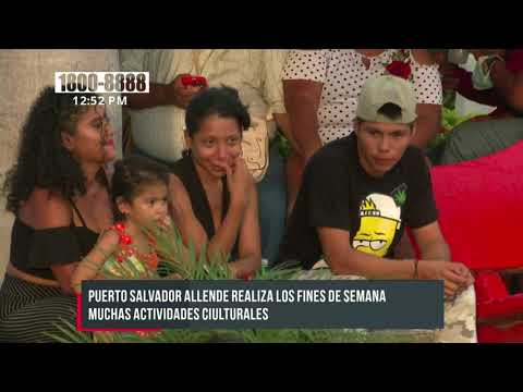 Realizan show de imitadores en el Puerto Salvador Allende - Nicaragua