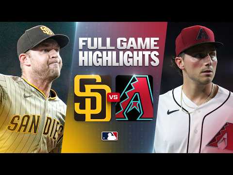 샌디에이고 파드리스 vs 애리조나 다이아몬드백스: 공식 풀 경기 하이라이트 (8월 3) | 2026 MLB 시즌