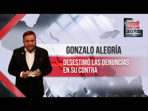 #DebateXLatina  Gonzalo Alegría volvió a desestimar la denuncia en su contra