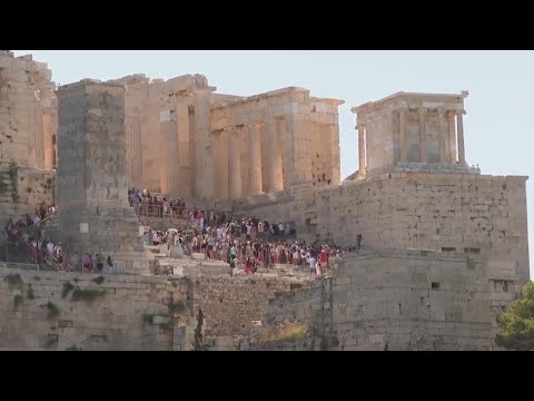 Greece shuts down acropolis during hottest part of the day as southern Europe swelters in a heat wav