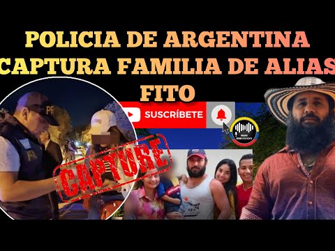 URGENTE FAMILIA DE ALIAS FITO ES DETENIDA  EN MEGA OPERATIVO EN CÓRDOBA ARGENTINA NOTICIAS RFE TV
