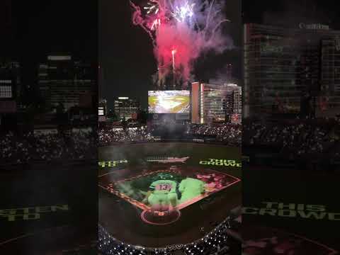 MUST SEE: Inside Truist Park during the Hank Aaron 715 tribute #AllStarGame