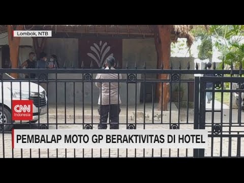 Pembalap Moto GP Beraktivitas di Hotel