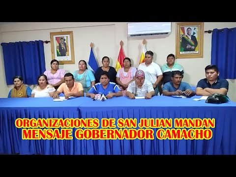 ORGANIZACIONES SOCIALES DE SAN JULIAN PIDEN UNIDAD DE LOS DIPUTADOS Y SENADORES..