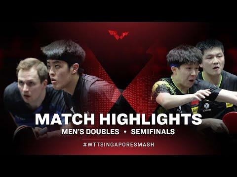 Table Tennis 🥍 Qiu Dang/Benedikt Duda vs Fan Zhendong/Wang Chuqin | MD | Singapore Smash 2022 (SF)