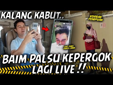 MODUS PENIPUAN LIVE GIVEAWAY MENGATASNAMAKAN SAYA, AKHIRNYA KEPERGOK LAGI LIVE !!