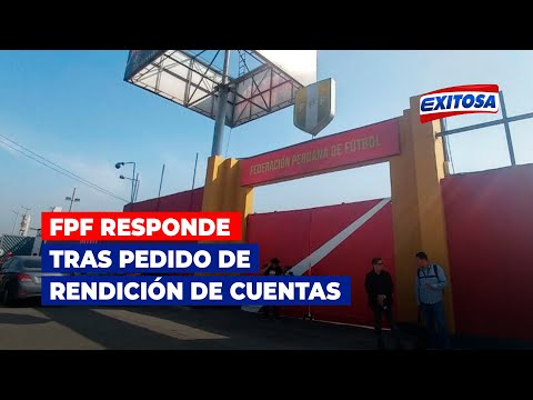 Exitosa Deportes: FPF responde a Universitario, Alianza Lima y Cienciano por rendición de cuentas