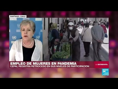 Alicia Barcena: “Hay una fuerte salida de las mujeres del ámbito laboral tras la pandemia”