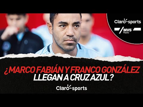 ¿Marco Fabia?n y Franco Gonza?lez llegan a Cruz Azul? Conejo Pe?rez responde