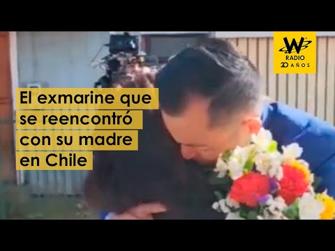 El exmarine que se reencontró con su madre en Chile